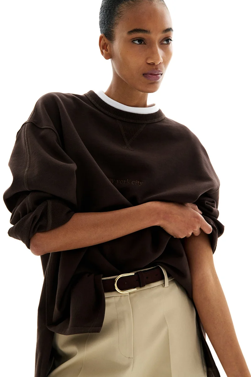 H&M Text-motif sweatshirt