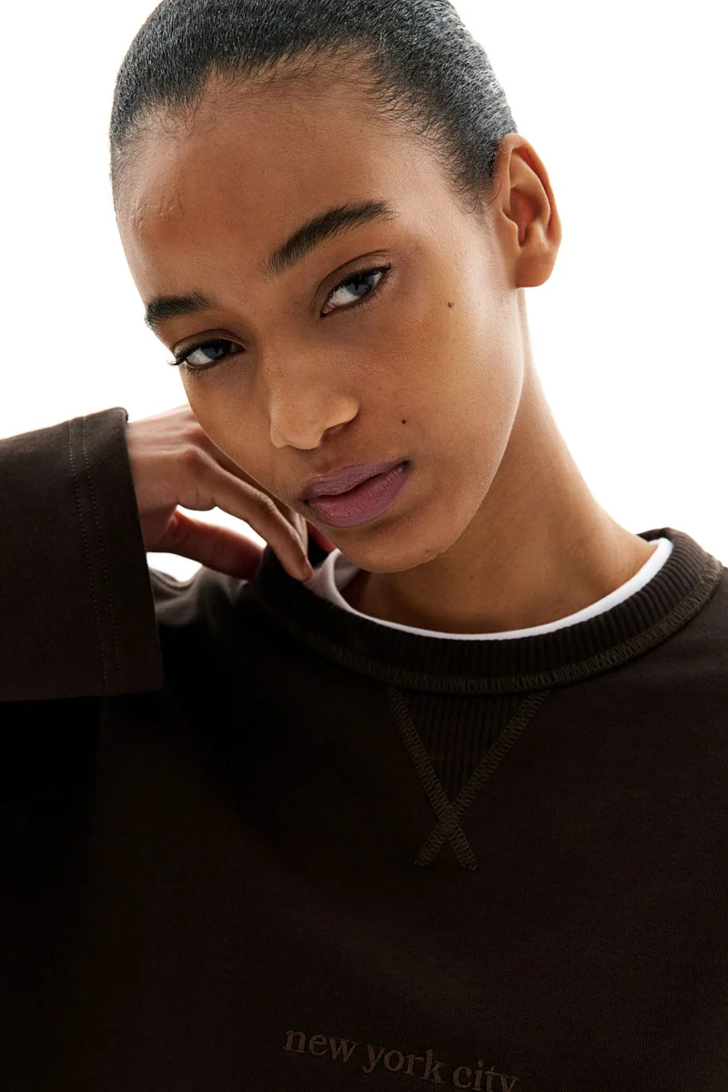 H&M Text-motif sweatshirt