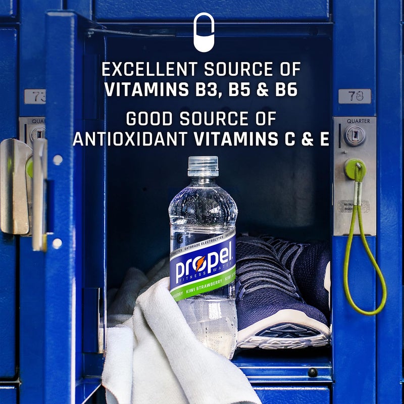 Propel, 3 Flavor Variety Pack, Zero Calorie Sports Drinking Water with Electrolytes and Vitamins C&E, 16.9 Fl Oz (Pack of 12) - Image 5