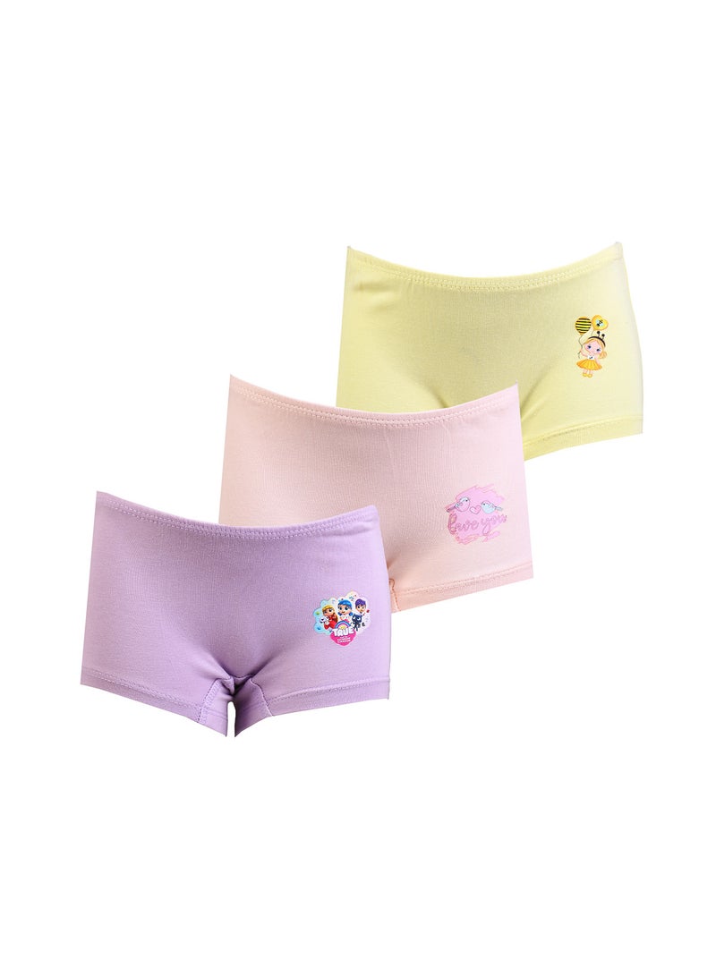 Zercon Underwear set of 3 Shorts for Girls  11024 - Image 1
