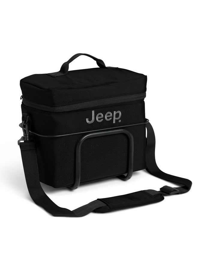 Delta CHILDREN Jeep Wrangler Cooler Bag and Frame by Delta Children (Works with Jeep Wrangler Stroller Wagon #60001) - Holds 16 Cans or 15 Pounds, Black - Image 2