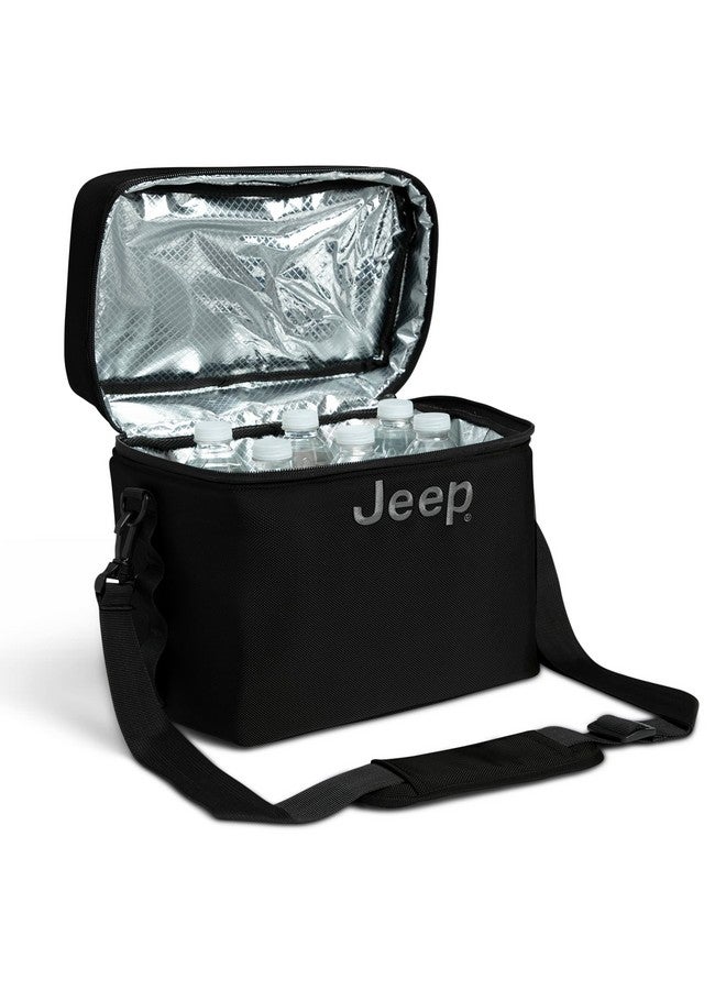 Delta CHILDREN Jeep Wrangler Cooler Bag and Frame by Delta Children (Works with Jeep Wrangler Stroller Wagon #60001) - Holds 16 Cans or 15 Pounds, Black - Image 3