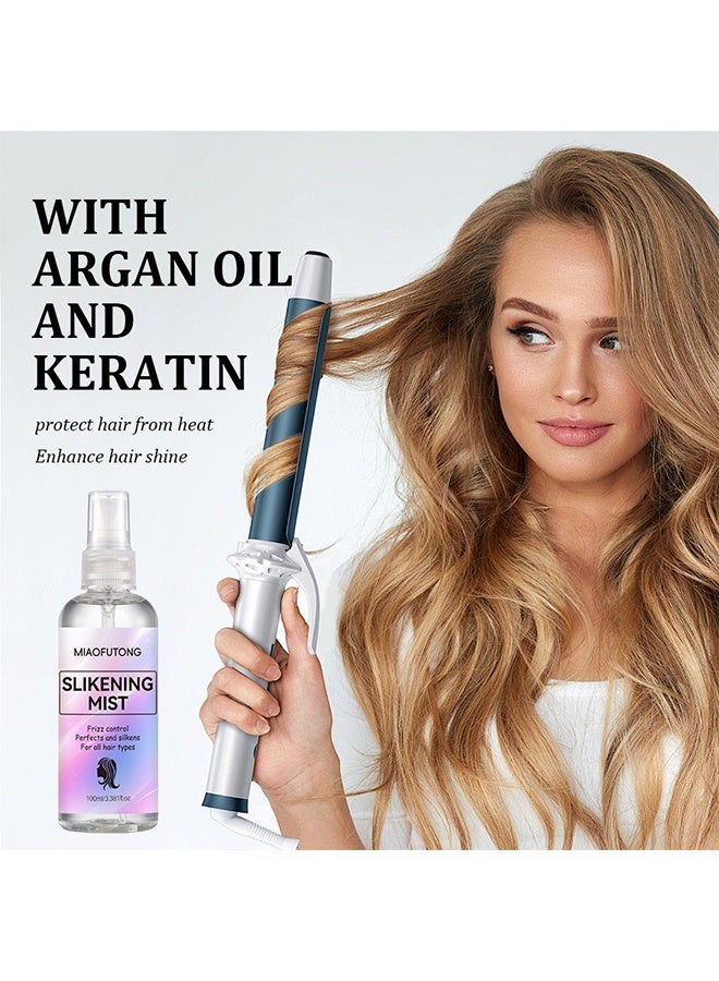 MIAOFUTONG Frizz Control Perfects and Silkens for all Hair Types-Smooth Hair Spray, Fluffy Hair Care, Wig Care,Improves Dry and Frizzy Hair, Prevents Knotting, Smooth out Frizz, Enhance Hair Shine 100ml - Image 2