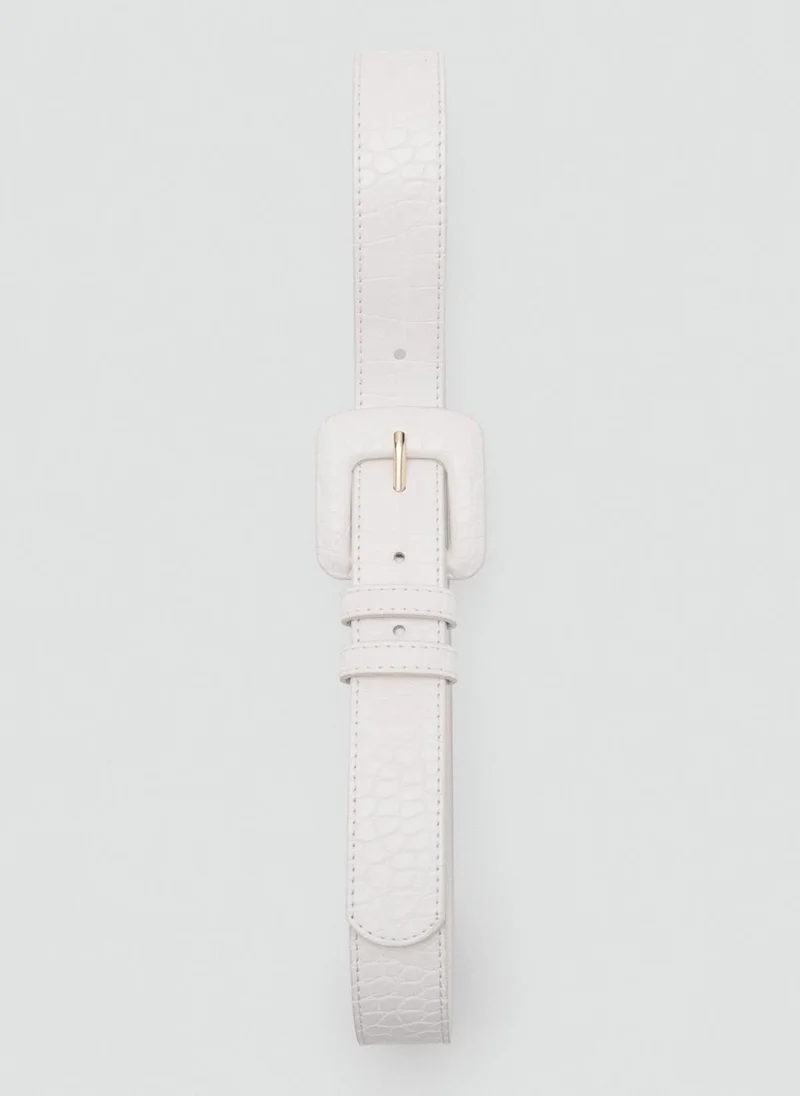 مانجو Crocodile-Effect Belt