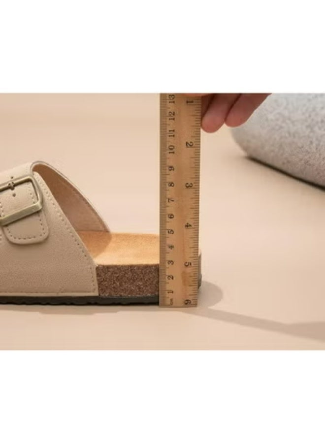 رويزو حذاء صيفي مريح مصنوع من جلد مدبوغ بنعل ناعم - Image 5