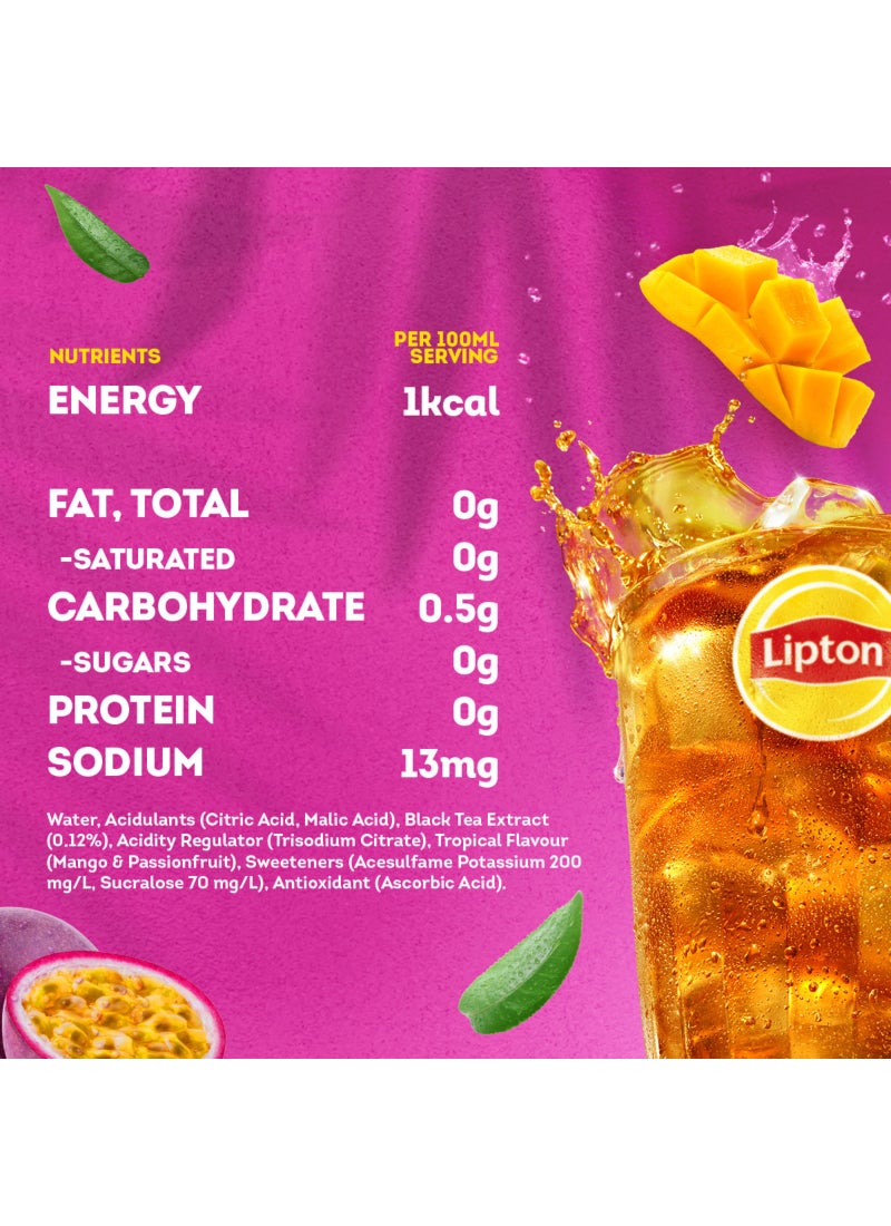 Lipton Ice Tea Tropical Zero Can Multipack - Image 2