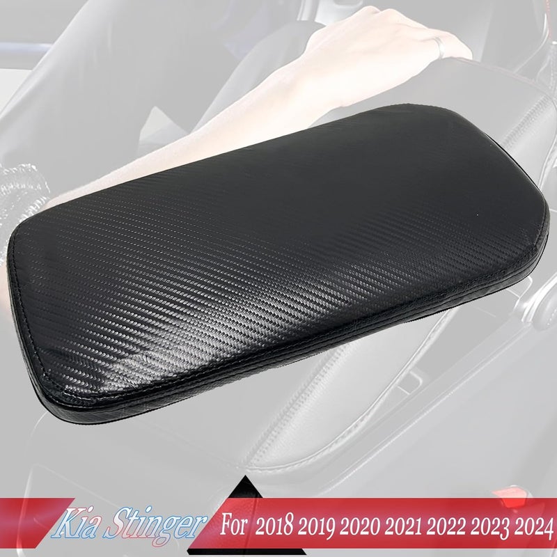MUXEE Microfiber Leather Armrest Cover for Kia Stinger - Image 2