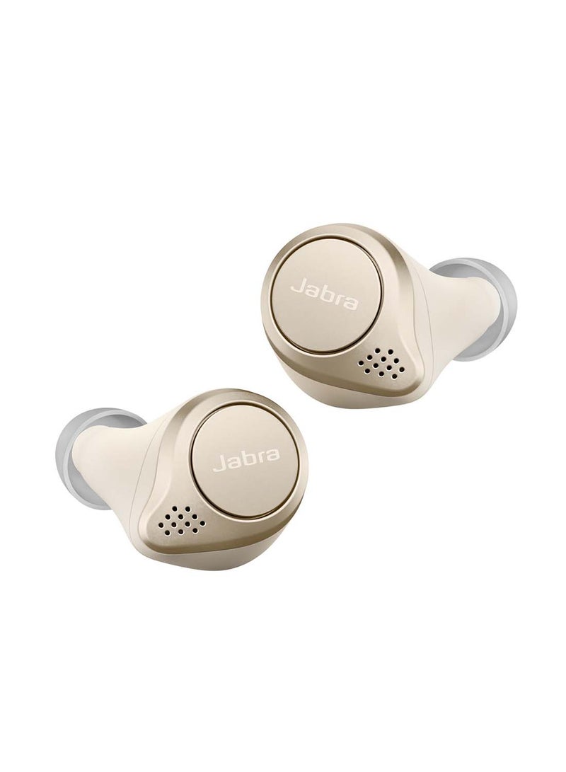 جابرا سماعات أذن Elite 75t – سماعات بلوتوث مع خاصية إلغاء الضوضاء النشطة وعمر بطارية طويل للمكالمات والموسيقى اللاسلكية الحقيقية - Image 1