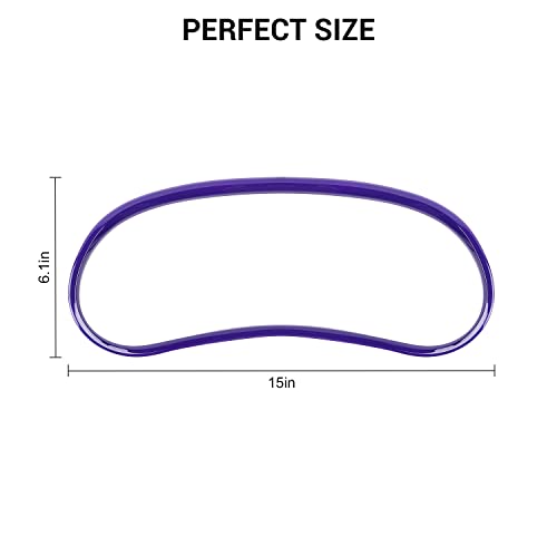 Jimen Compatible with 2011-2018 Jeep Wrangler JK & Unlimited Instrument Panel Trim Cover Dashboard Accessories (Purple) - Image 3