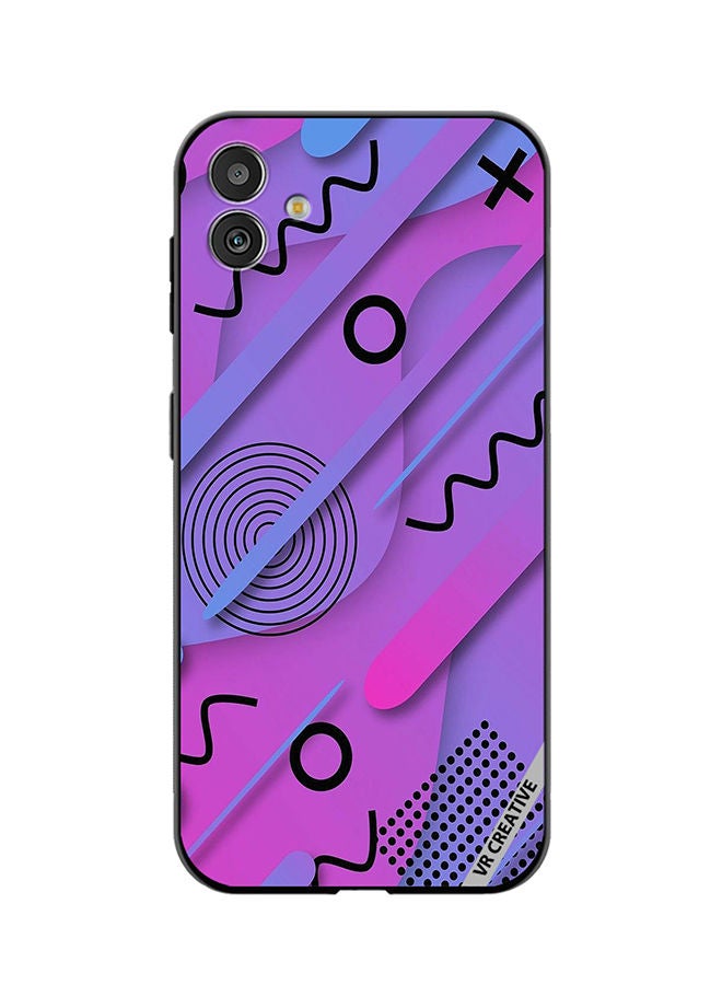 VR CREATIVE Protective Case Cover For Samsung Galaxy M13 5G Layers With Xo Design Multicolour - Image 1