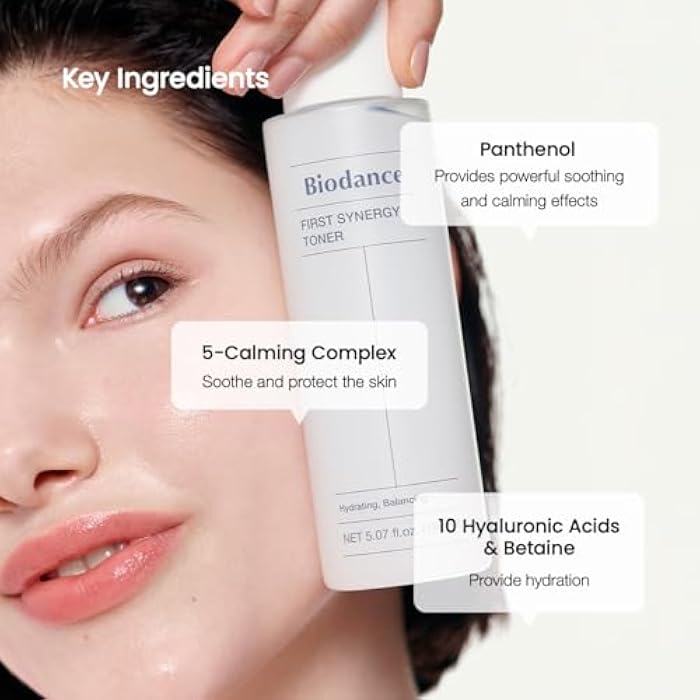 Biodance First Synergy Toner, All-in-One Toner, Moisturizing, Skin Balance, Hyaluronic Acid | 5.07 fl.oz,150ml - Image 5
