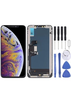 For iPhone Xs Max LCD Screen Replacement 3D Touch Digitizer Assembly + Compatible Repair Tools 6.5 Inch Model A1921 A2101 A2102 A2103 A2104
