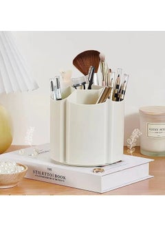 Octopus Bazaar 360 Degree Rotating 6 Compartment Spoon Holder Makeup Organizer Pencil Holder 1 Piece  - Image 5