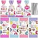 Jetec 100 Pcs Donut Candy Bags Grow up Party Supplies Donut Cellophane Gift Treat Goodie Bags with Ties Two Sweet Theme Birthday Party Decorations - Image 1