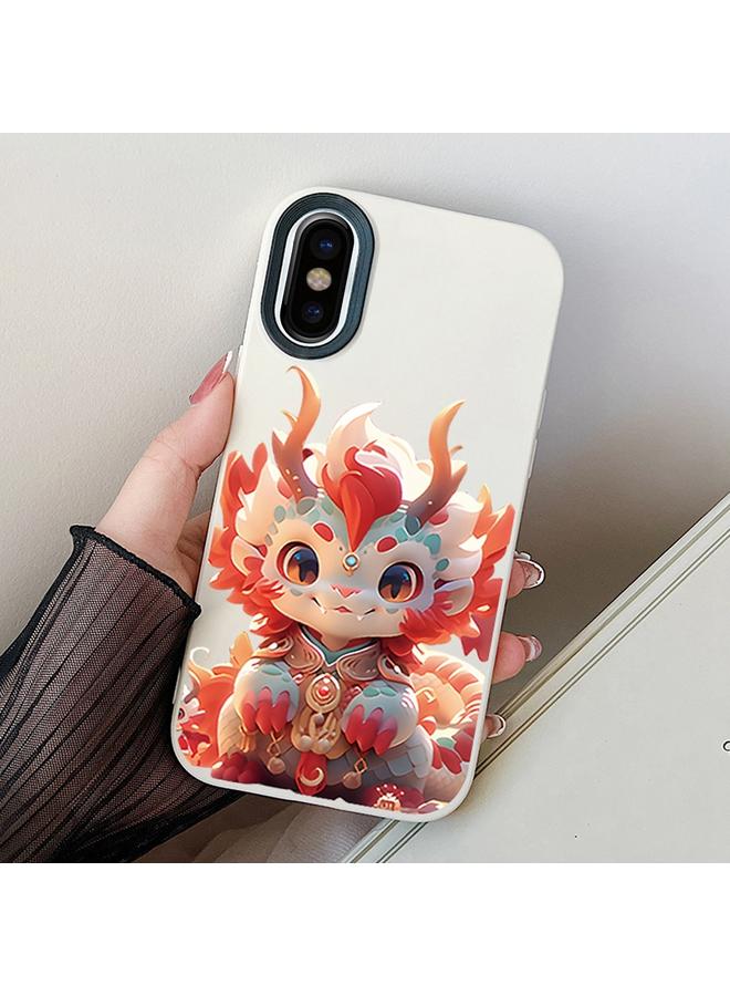 S-TOP Case For iPhone XS Max Loong Baby PC Hybrid TPU Phone Case - Image 1