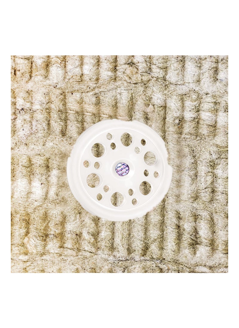 Y&D - 45 mm Plastic Washers, Load Spreading Polypropylene Washers for Fixing and Supporting Rigid Foam Insulation Board Screws Nail, Remove it Easily, (100 Pcs) - Image 1
