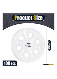 Y&D 45 mm Plastic Washers, Load Spreading Polypropylene Washers for Fixing and Supporting Rigid Foam Insulation Board Screws Nail, Remove it Easily, (100 Pcs)  - Image 4