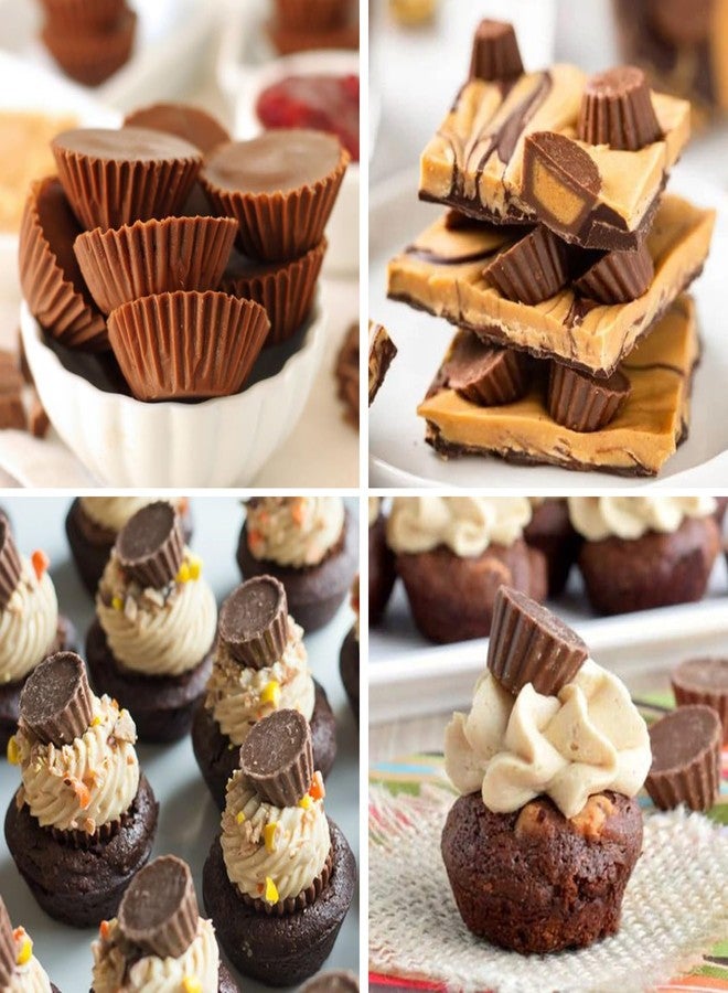 Sidosir 3pcs Peanut Butter Cup Mold, Silicone Mini Tart Pan for Bite Size Fat Bombs, Silicone Chocolate Candy Mold for Brownie (Bite Size Cup) - Image 3