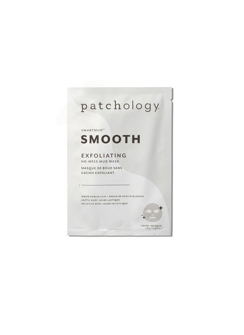 Clay Mask Smartmud Smooth No Mess Mud Masks For Women And Men White Kaolin Clay Mask With Lactic Acid (Aha) And Salicylic Acid (Bha) Exfoliate And Smooth Skin Detox Face Mask (1 Ct)
