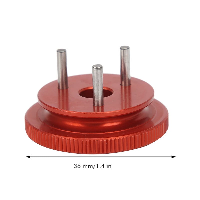 Upgraded CNC Machined 3 Pin Aluminum Flywheel 9Pcs Set For 1 8 Scale RC Car - Image 3