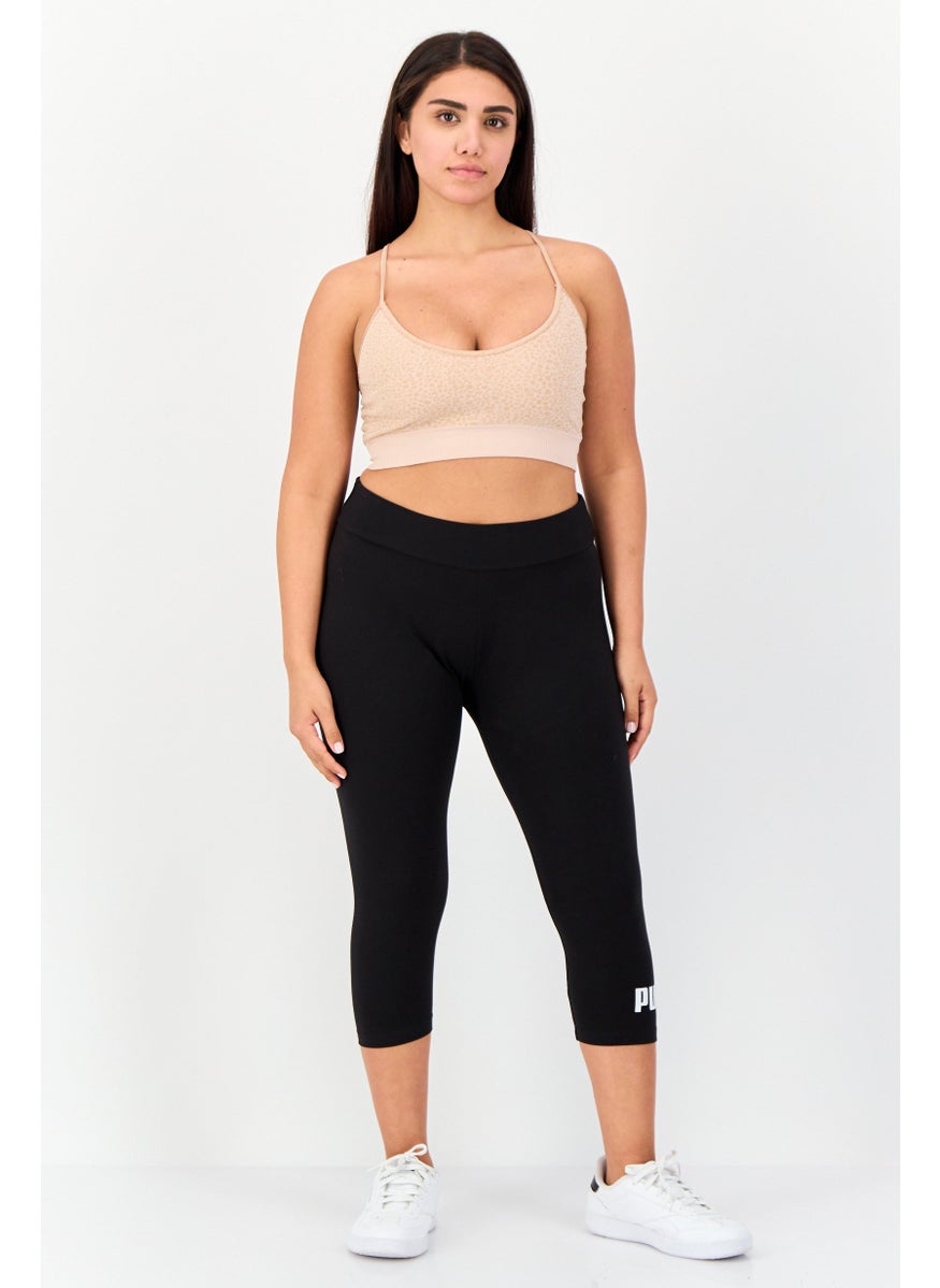 PUMA Women Tight Fit Training 3/4 Leggings, Black  - Image 3