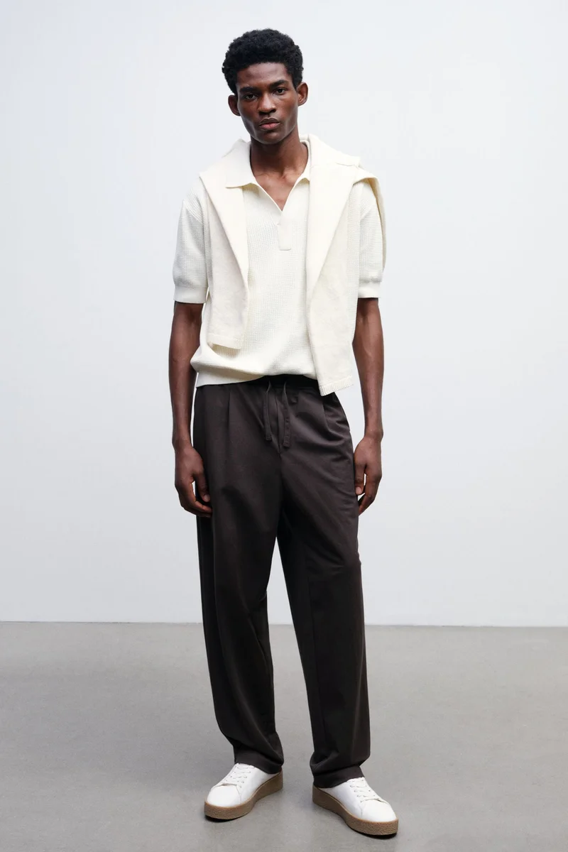 اتش اند ام بنطلون بقصّة مريحة