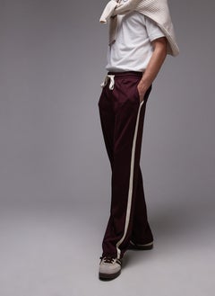 TOPMAN Wide Leg Jogger With Stripe  - Image 4