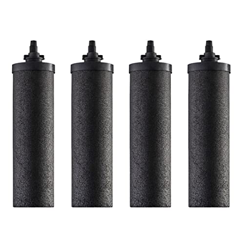 RAMA Carbon Ultra-Fast Filtration Water Filter & Purifier Candle | Pack of 4 | High-Efficiency Water Purifier Filter Candle for Home Clean & Safe Drinking Water - Image 1