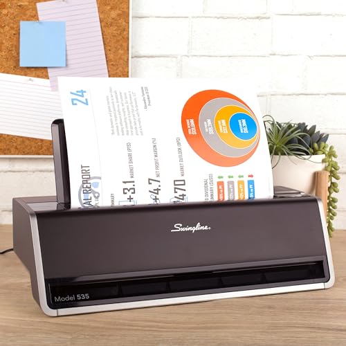Swingline Electric Hole Puncher 3 Hole, 28 Sheet Capacity Three Hole Punch 3 Ring, Jam Resistant, Touch Screen, Platinum (74535) - Image 2