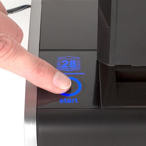 Swingline Electric Hole Puncher 3 Hole, 28 Sheet Capacity Three Hole Punch 3 Ring, Jam Resistant, Touch Screen, Platinum (74535) - Image 5