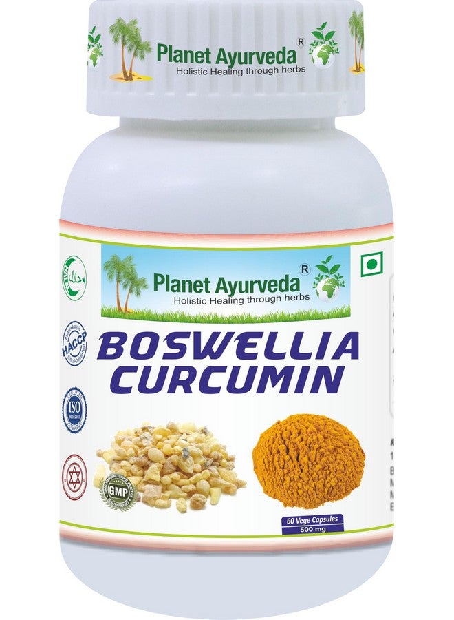 Planet Ayurveda Boswellia Curcumin - 60 Capsules, Pack of 1 - Image 1