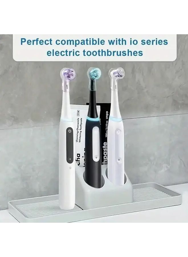 3pcs Electric Toothbrush Head Protective Travel Storage Case Dustproof Cover - Image 1