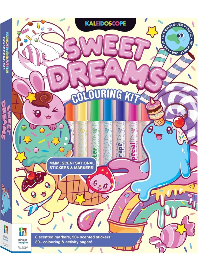Hinkler Kaleidoscope Colouring Kit Sweet Dreams 954221 - Image 1