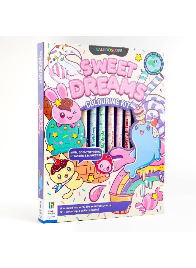 Hinkler Kaleidoscope Colouring Kit Sweet Dreams 954221 - Image 4