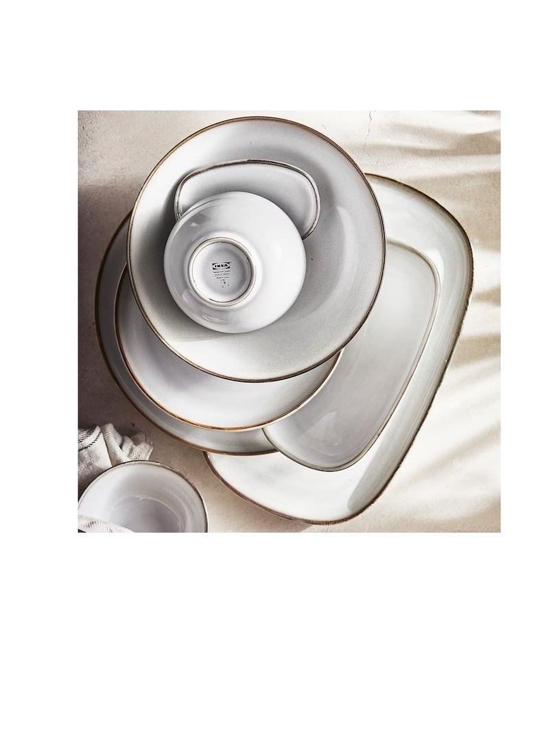 Plate, grey20x13 cm - Image 3