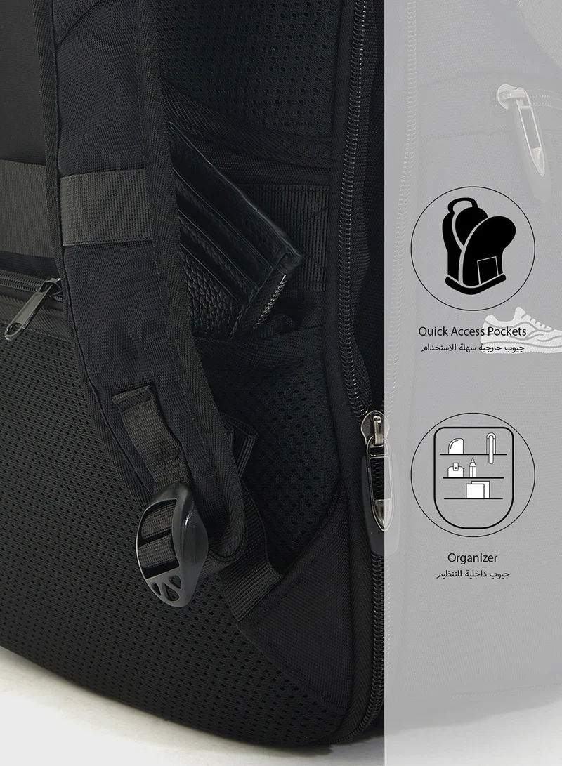 Seventy Five Casual Backpack With Ventilation Back Support