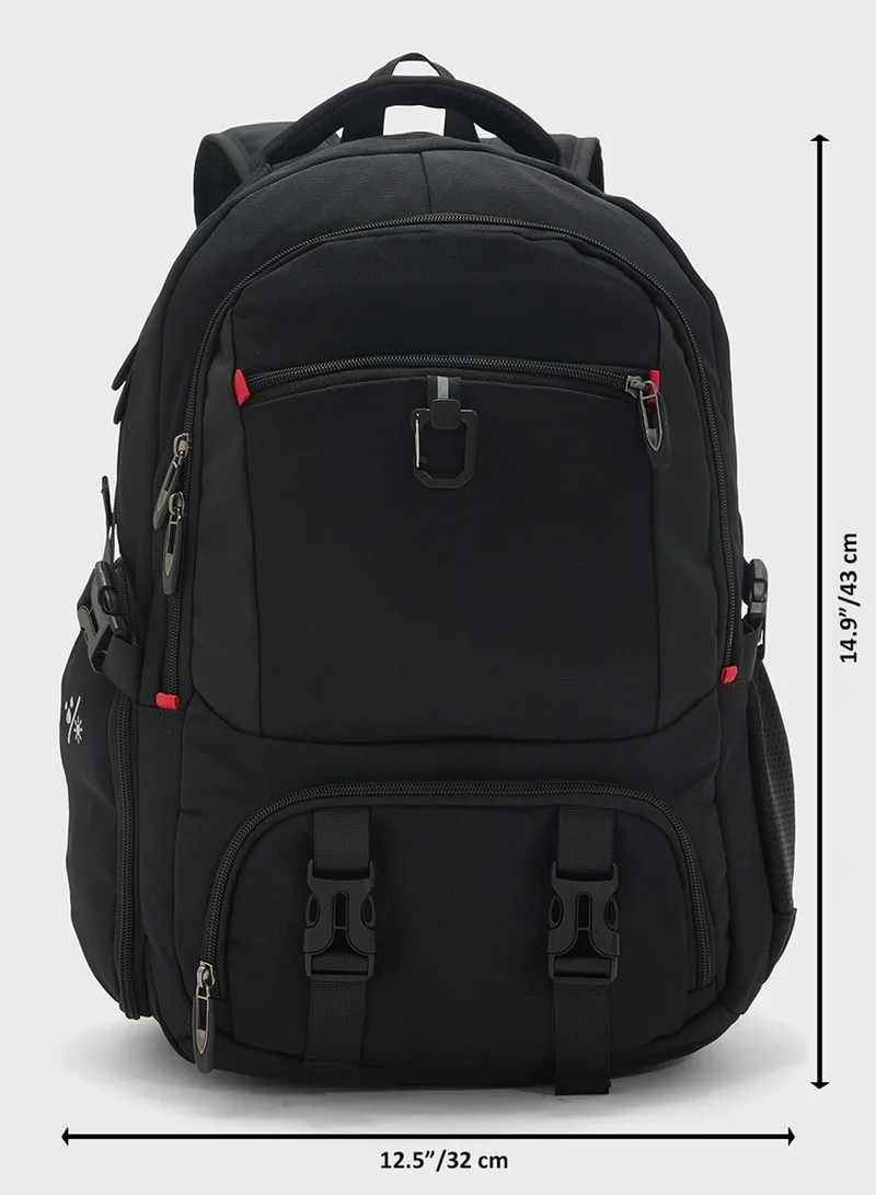 Seventy Five Casual Backpack With Ventilation Back Support