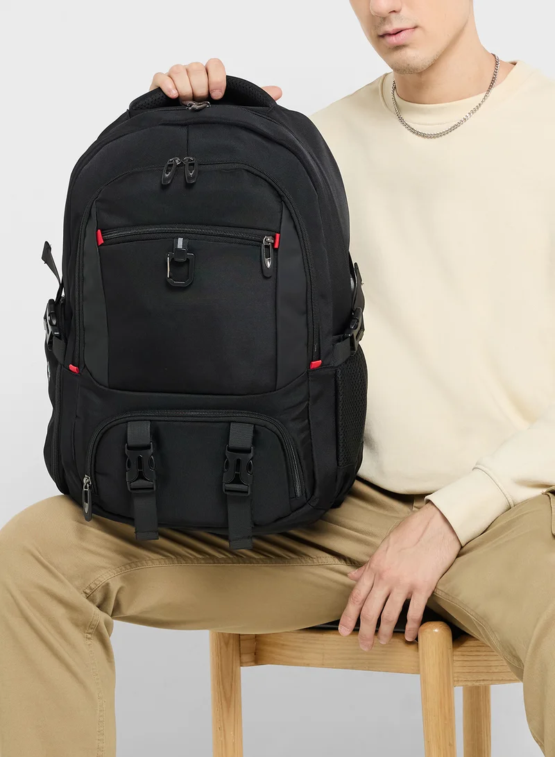 Seventy Five Casual Backpack With Ventilation Back Support