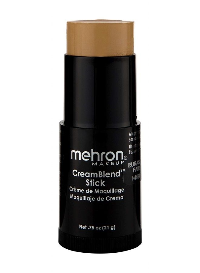 mehron Makeup CreamBlend Stick - Foundation (.75 oz) (Medium/Dark 0) - Image 1