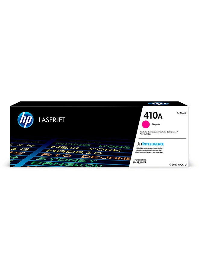 HP خرطوشة مسحوق حبر نافثة لطابعة ليزر أصلية 410A أرجواني - Image 2