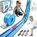 Gretex Flexible Race Track for Kids Ages 48 15 Ft Flex Race Car Ramp Track With 6 Toy Cars Suction Cups Portable DIY Racetrack Compatible With Diecast 164th Cars Ideal Gift for Kids Toys Boys 35 - Image 2