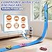 Gretex Flexible Race Track for Kids Ages 48 15 Ft Flex Race Car Ramp Track With 6 Toy Cars Suction Cups Portable DIY Racetrack Compatible With Diecast 164th Cars Ideal Gift for Kids Toys Boys 35 - Image 4