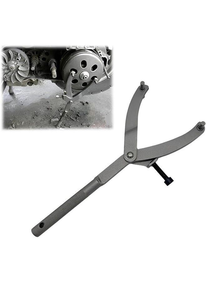 Fly Wheel Clutch Hub Spanner Wrench, Adjustable Flywheel Caliper Magneto Puller Repair, Motorcycle Accessories Y-type Flywheel Wrench Removal Tool for Scooter Scooter Dirt Bike Go Kart - Image 5