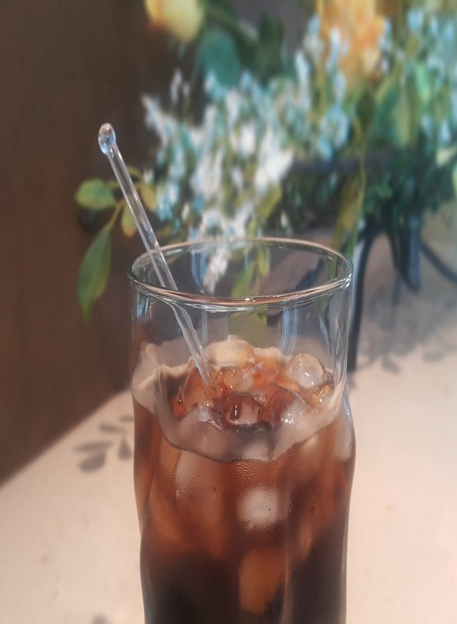 Gmark 6 Inch Plastic Round Top Swizzle Sticks 100 ct Clear, Ball Head Stirrer 100 Pack GM1003D - Image 3