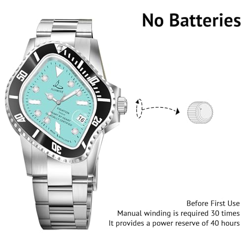 ILLIMITE Melting Automatic Watches for Men Japanese Miyota 8215 Self-Winding Mechanical Movement Women Watch Waterproof Stainless Steel Art Surrealist Wrist Watches Pea001 - Image 3