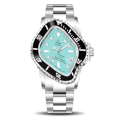 ILLIMITE Melting Automatic Watches for Men Japanese Miyota 8215 Self-Winding Mechanical Movement Women Watch Waterproof Stainless Steel Art Surrealist Wrist Watches Pea001 - Image 1