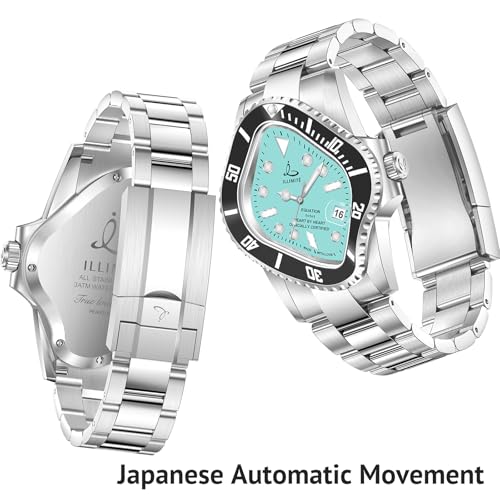 ILLIMITE Melting Automatic Watches for Men Japanese Miyota 8215 Self-Winding Mechanical Movement Women Watch Waterproof Stainless Steel Art Surrealist Wrist Watches Pea001 - Image 4