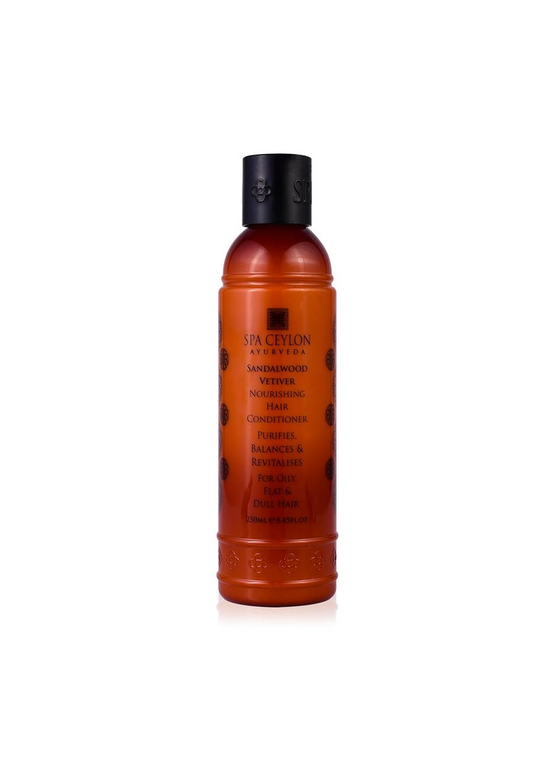 spa ceylon SPA CEYLON Sandalwood Vetiver Nourishing Hair Conditioner  Revitalize Oily Flat  Dull Hair  hair and scalp conditioner  hair products for Unisex 