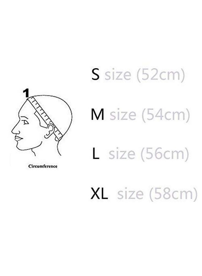 yantaisiyu - 4X4 Inch U Part Swiss Lace Wig Cap For Making Wigs With Adjustable Straps On The Back Glueless Hairnets (Black M) - Image 1