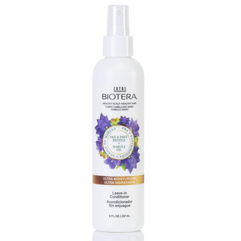 BIOTERA Ultra Moisturizing Leavein Conditioner  Deeply Conditions  Detangles  Dry Damaged Coarse Hair  Vegan  Animal Test Free  Paraben Free  ColorSafe  8 Fl Oz